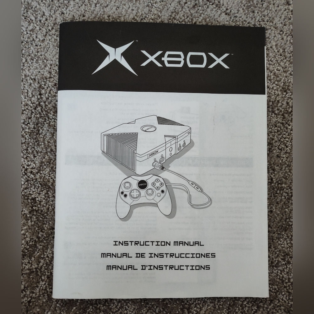 Xbox Original Console With Accessories And Manuals - Picture 9 of 11